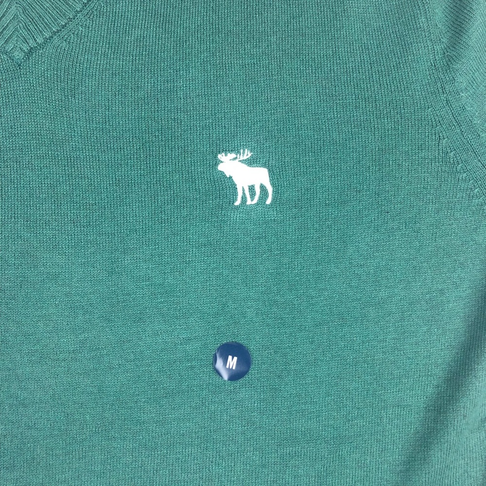 NWT Abercrombie & Fitch Mens Soft V-Neck Sweater - Picture 8 of 12